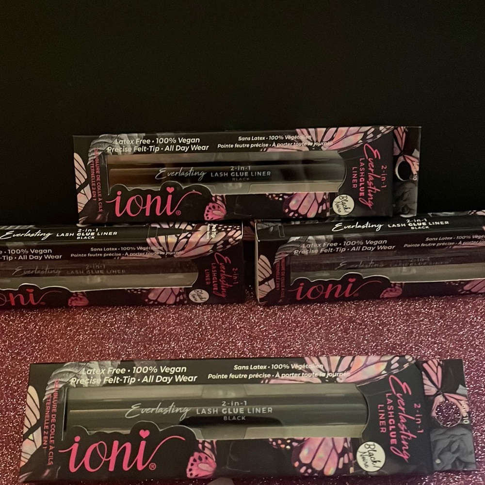 IONI EVERLASTING LASH GLUE 2 in 1 BLACK NOIRE